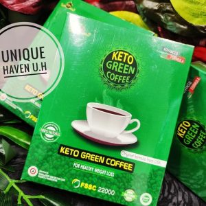Keto green coffee with healthy weight loss